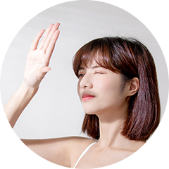 기존 피부를 깎는 박피